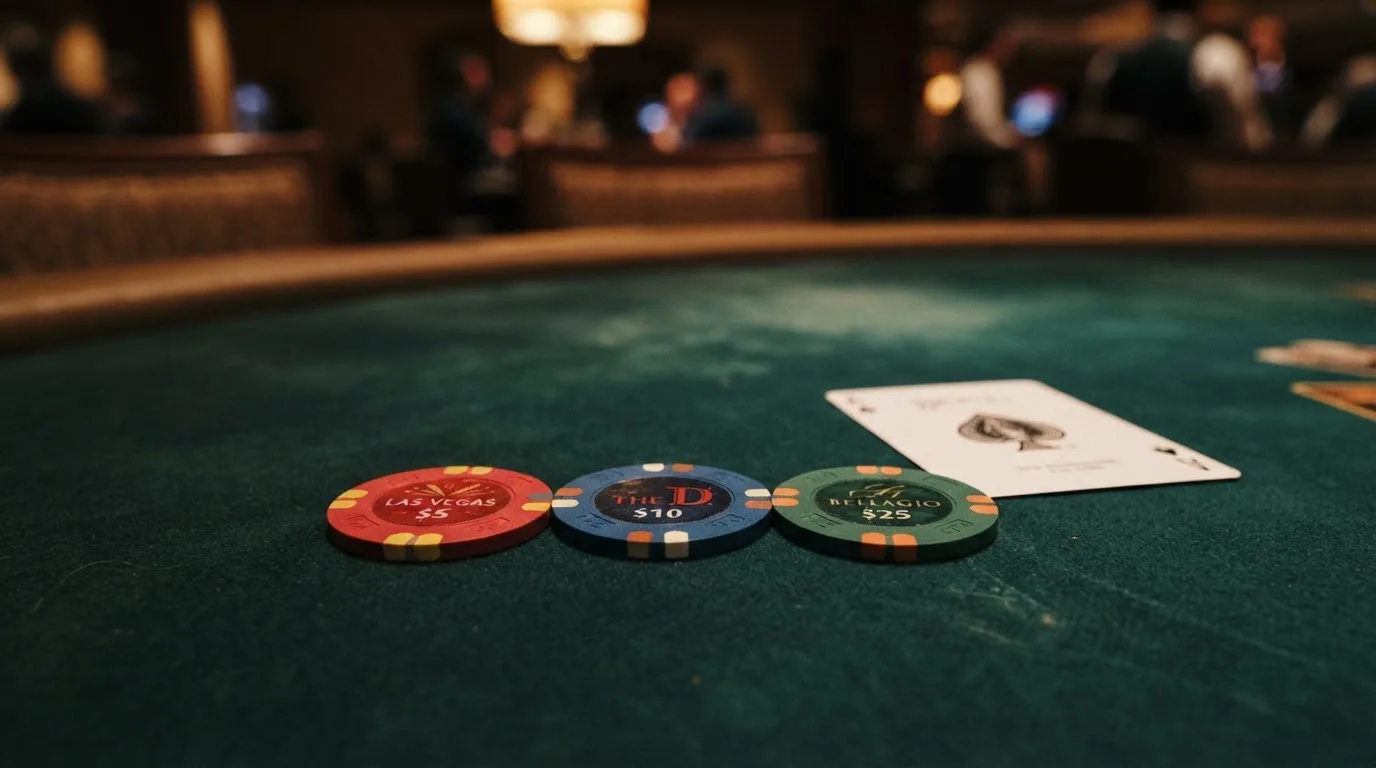 Fila de logotipos de los 10 casinos con licencia DGOJ analizados en esta guía, ordenados sobre un fondo de mesa de juego